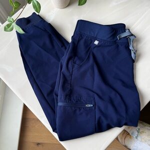 FIGS- Zamora Jogger Scrub Pants- M- Navy